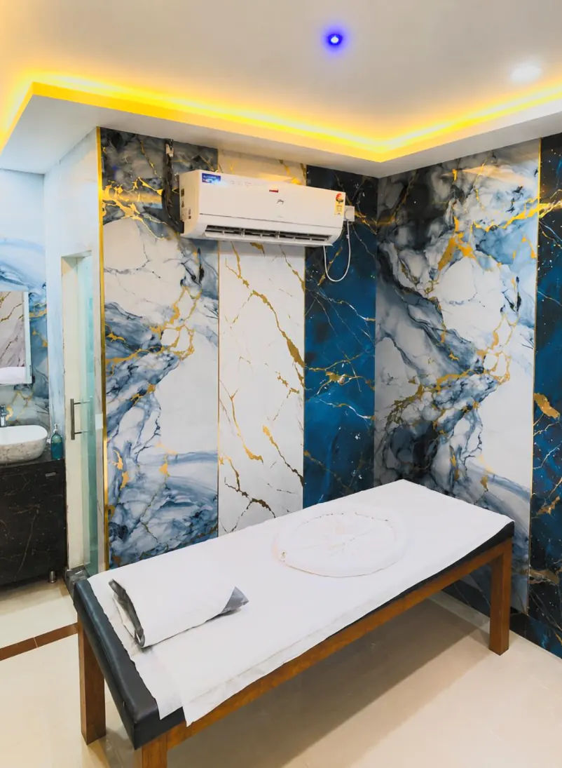 Swedish Massage room at Velora Wellness Spa